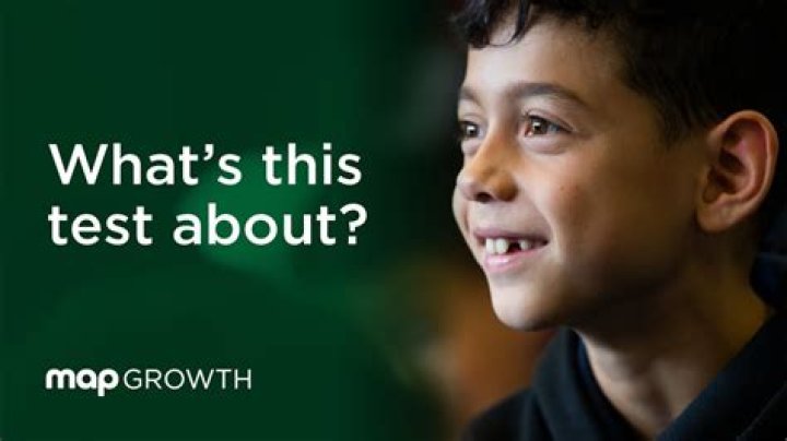 What is the map growth test
